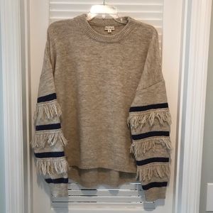 Warm tassel sweater!